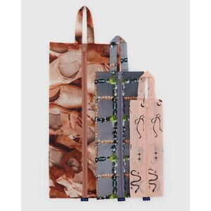 Baggu 3D Zip Trio Set | Ballet Icons